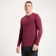 MP Tempo Ultra Seamless langærmet top til mænd - Merlot