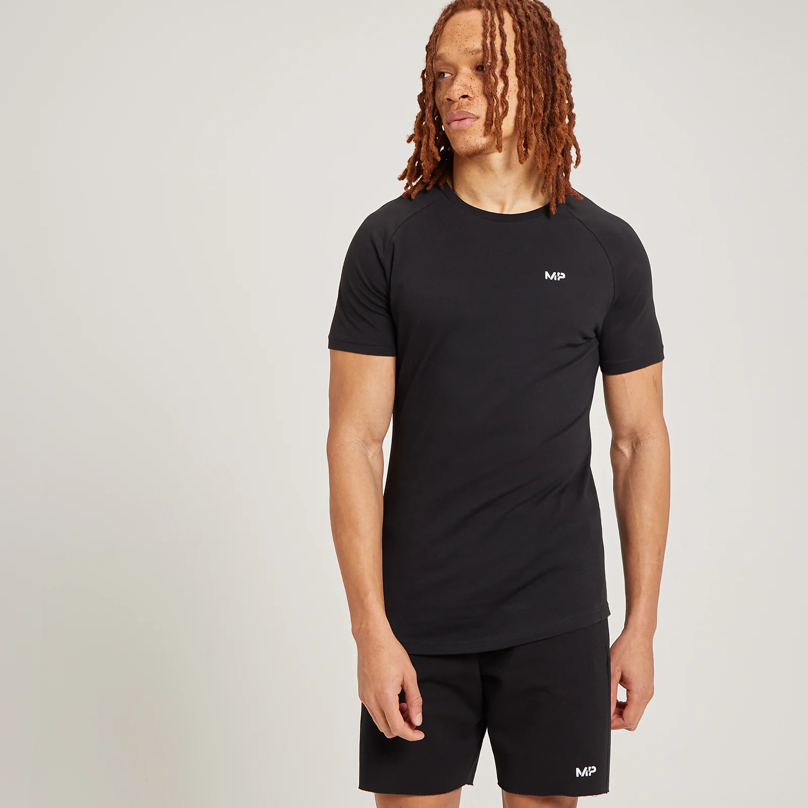 MP Form Short Sleeve T-Shirt til mænd – Sort - XXS Billede 1