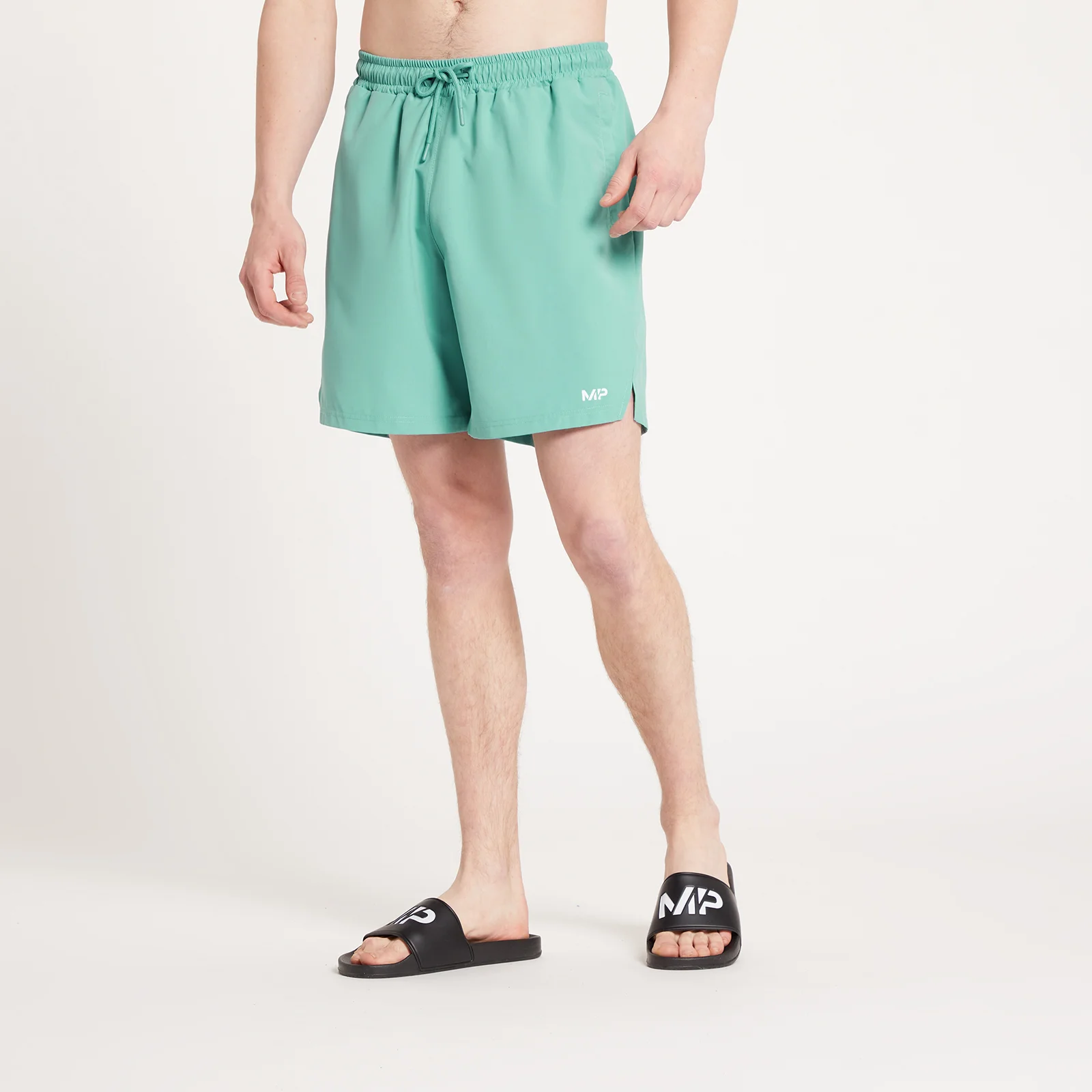 MP Pacific badeshorts til mænd - Røggrøn - XXS Billede 1