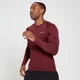 MP Base Layer langærmet Top til mænd - Merlot