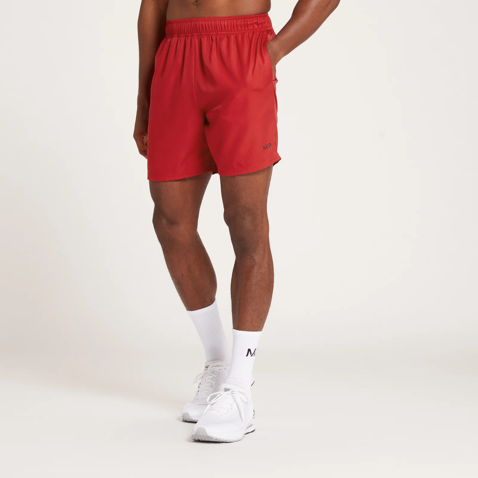 MP Repeat MP Graphic Training Shorts til mænd – Wine - XXS Billede 1