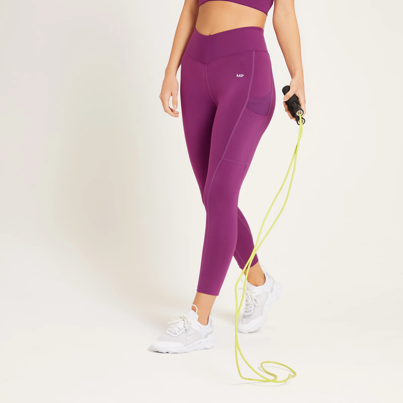 MP Tempo 7/8 Leggings til kvinder - Lilla - XXS Billede 1