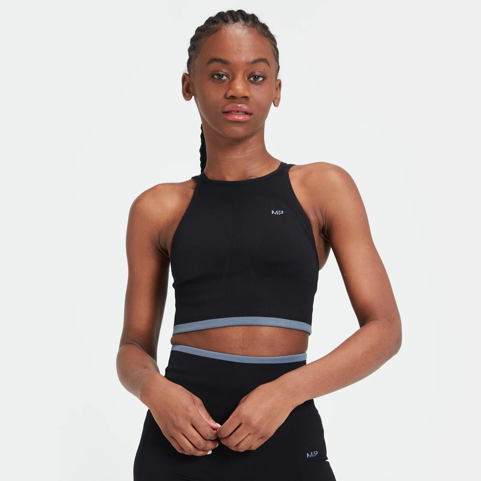 MP Adapt Seamless Sports BH til kvinder - Sort - XXS Billede 1