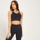MP Adapt vendbar sports-BH til kvinder - Sort/ Galaxy