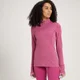 MP Power Ultra Regular Fit 1/4 Zip Top til kvinder - Sangria