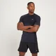 MP Essential Seamless kortærmet T-shirt til mænd - Black Marl