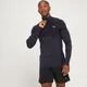 MP Essential Seamless 1/4 Zip Top til mænd - Black Marl