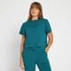 MP Repeat MP Crop T-shirt til kvinder - Deep Lake
