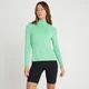 MP Performance Training 1/4 Zip Top til kvinder - Ice Green Marl med hvide pletter