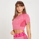 MP Curve Crop kortærmet T-shirt til kvinder - Magenta