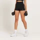 MP Curve Booty Shorts med høj talje til kvinder - Sort