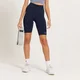 MP Curve cykelshorts med høj talje til kvinder - Galaxy Blue Marl