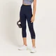 MP Curve 3/4 Leggings med høj talje til kvinder - Galaxy Blue Marl