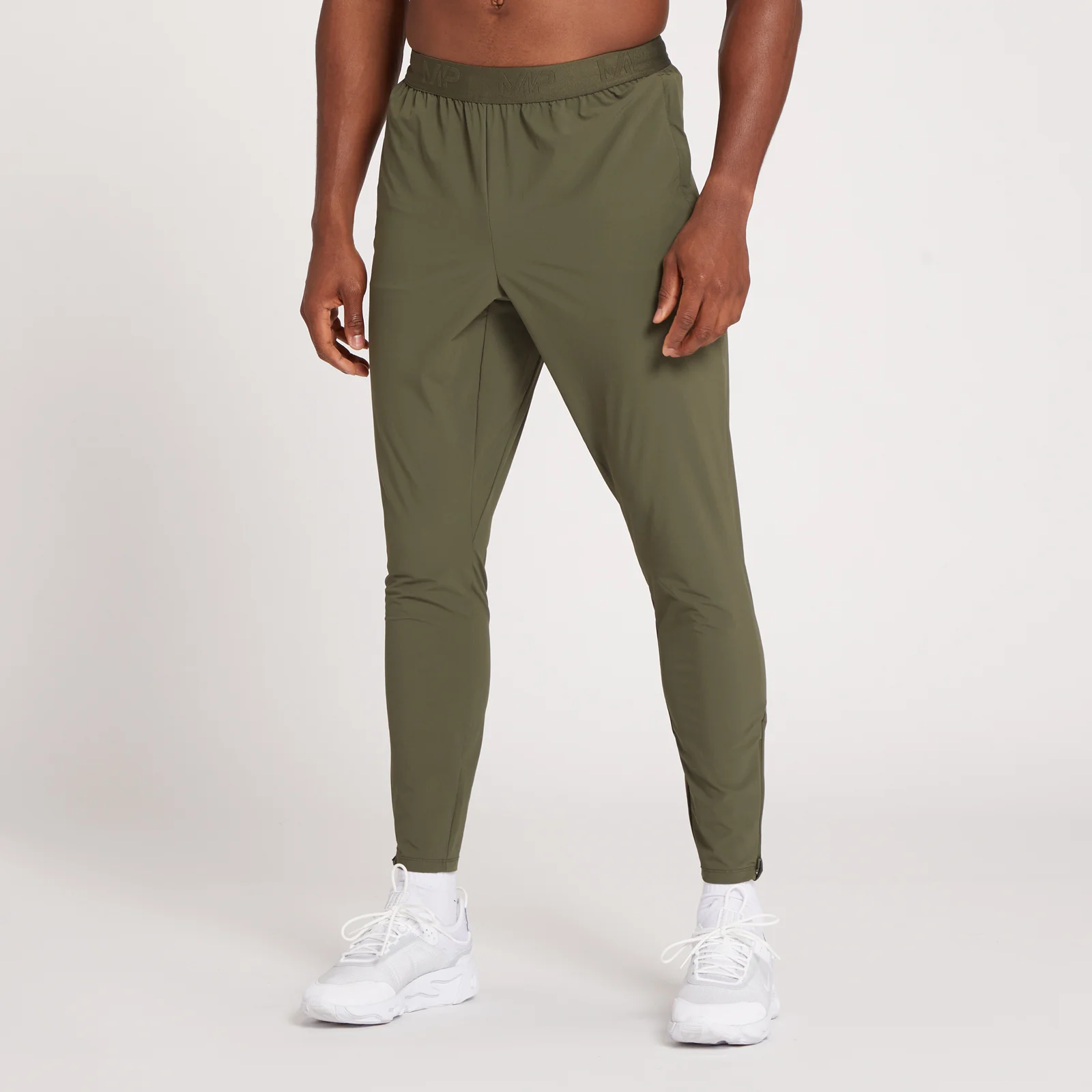 MP Dynamic Training Slim Fit Joggers til mænd – Dark Olive - XXS Billede 1