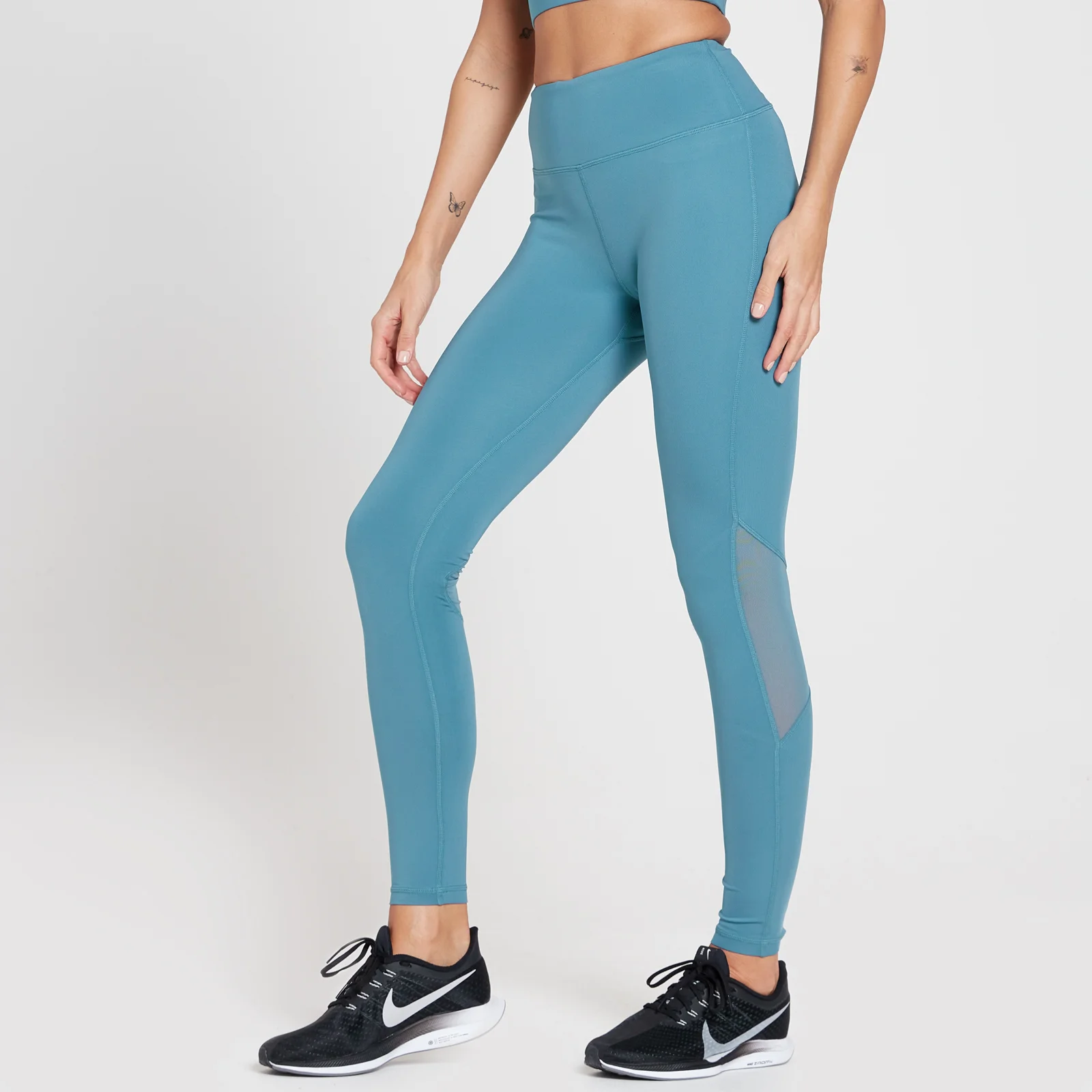 MP Velocity Leggings til kvinder - Stone Blue - XXS Billede 1
