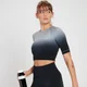 MP Velocity Ultra Seamless Crop Top til kvinder - Sort
