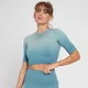 MP Velocity Ultra Seamless Crop Top til kvinder - Stone Blue