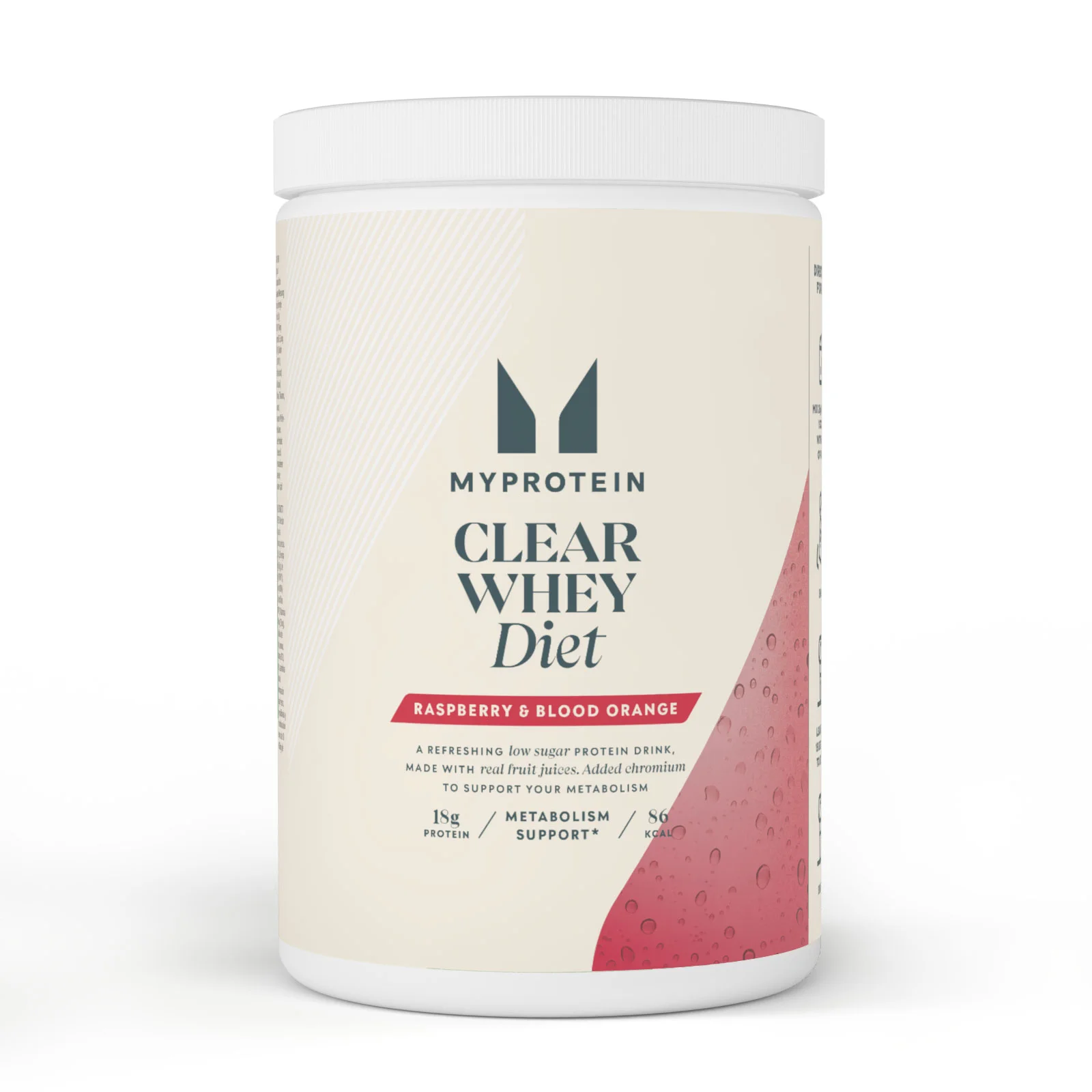Clear Whey Diet - 500g - Raspberry & Blood Orange Billede 1