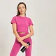 MP Essential Body Fit Crop T-shirt til kvinder - Sangria