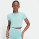 MP Essential Body Fit Crop T-shirt til kvinder - Ice Blue