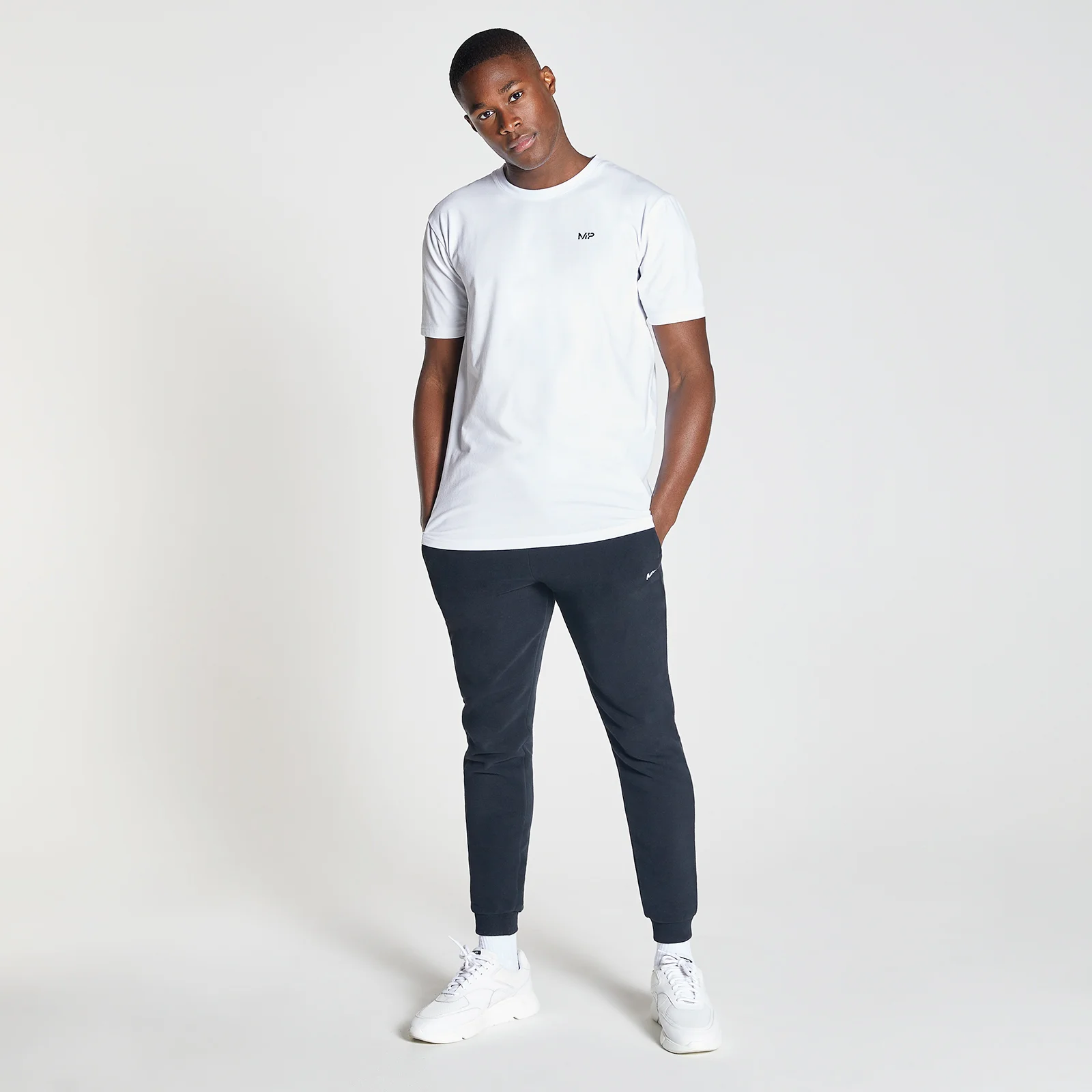 MP Essentials Drirelease kortærmet T-shirt med korte ærmer til mænd - Hvid - XXS Billede 1
