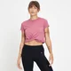 MP Composure Twist Front Crop T-shirt til kvinder - Mauve