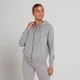 MP Dynamic Training Zip Through Hoodie til kvinder – Grey Marl