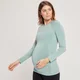 MP T-shirt med lange ærmer uden søm til gravide kvinder - Ice Blue