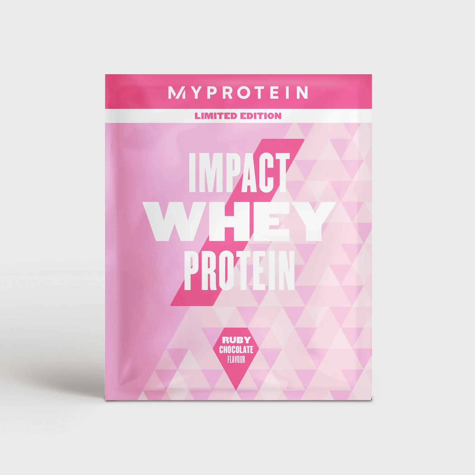 Impact Whey Protein – Ruby-chokolade - 1servings - Ruby Chocolate Billede 1