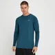 MP Velocity Long Sleeve T-Shirt til mænd – Blue Wing Teal