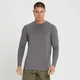 MP Velocity Ultra Long Sleeve Top til mænd – Pebble Grey