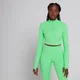 MP Power Ultra Cropped 1/4 Zip Top til kvinder – Spring Bud
