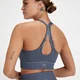 MP Velocity Ultra Graphene Seamless Sports Bra til kvinder – Shadow Blue