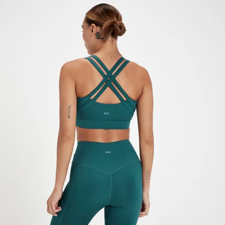 MP Tempo Sports Bra til kvinder - Dyb marineblå