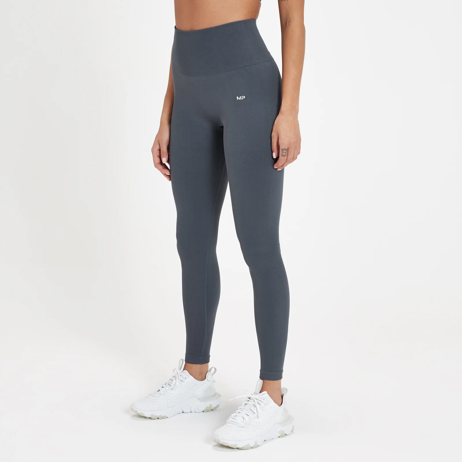 MP Tempo Seamless Leggings til kvinder - Grafit - XXS Billede 1