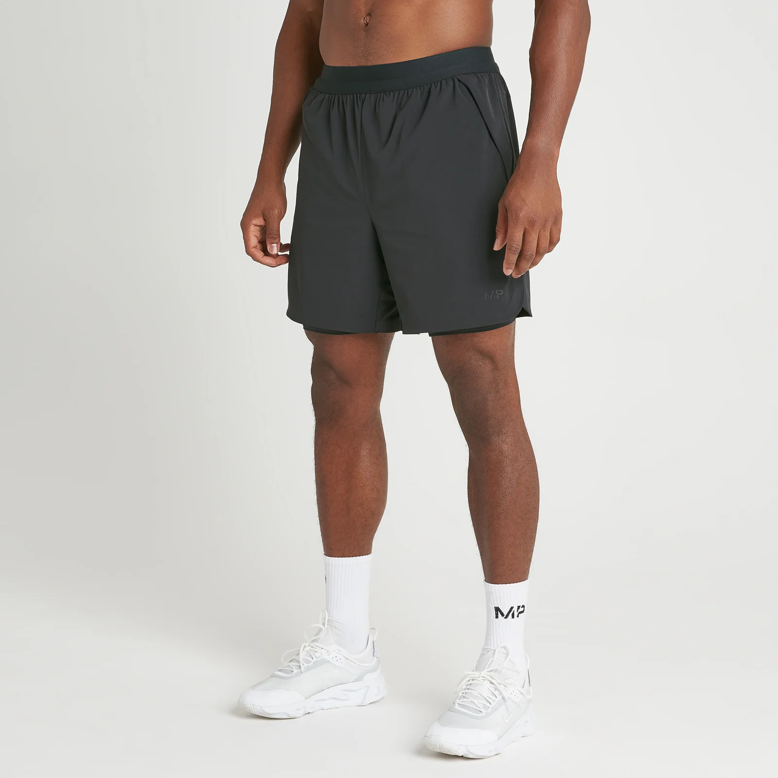 MP Tempo Ultra 2 in 1 Shorts til mænd - Sort - XXS Billede 1