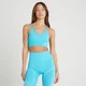 MP Impact Scrunch Seamless Sports Bra til kvinder – River Blue