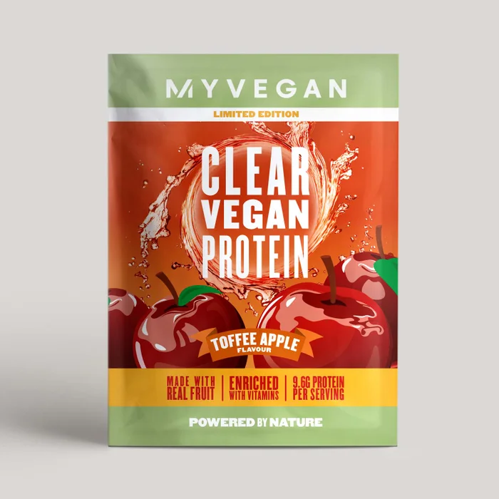 Clear Vegan Protein – Smag af Toffee Apple