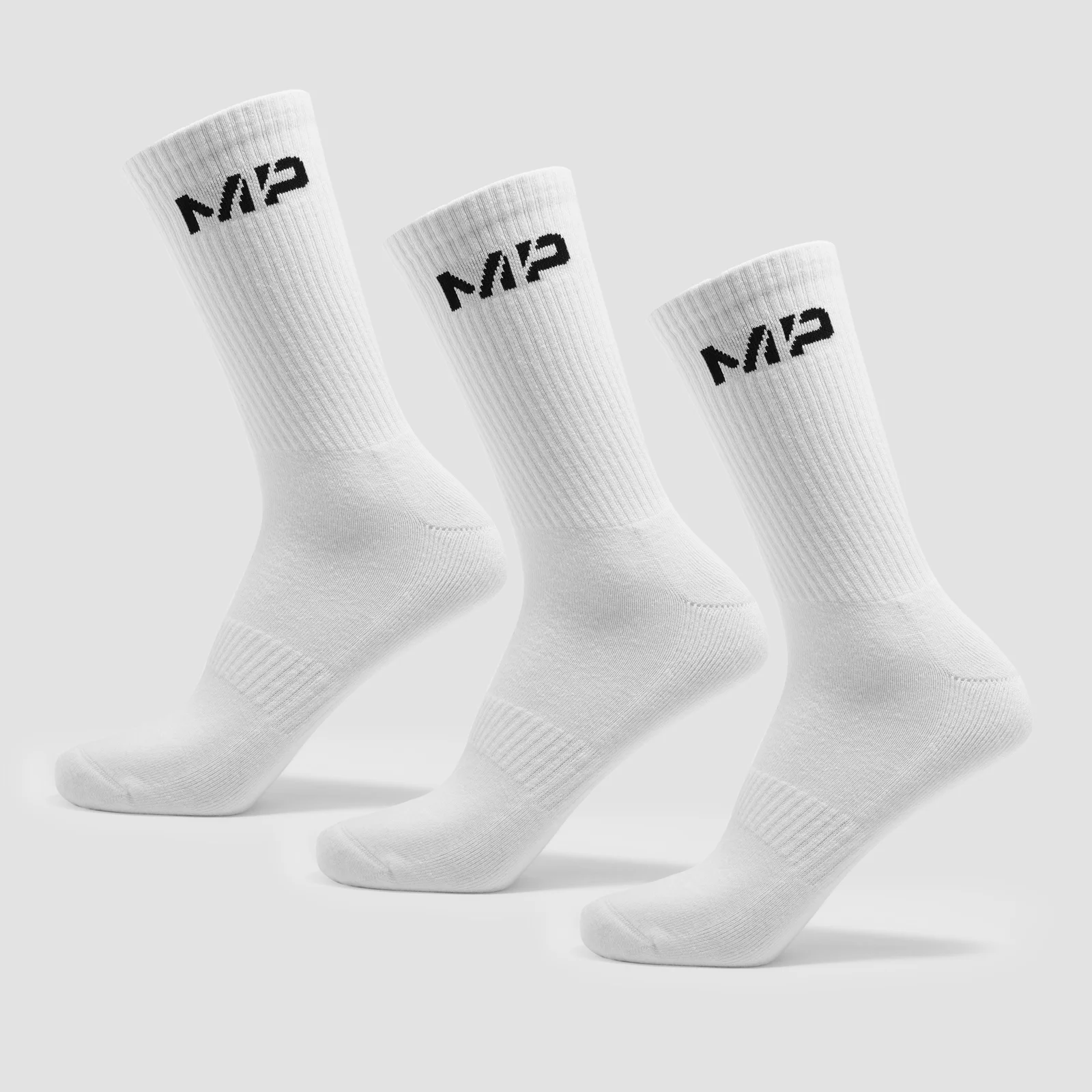MP Essentials Crew Socks til kvinder (3-pak) – hvid - UK 2-5 Billede 1