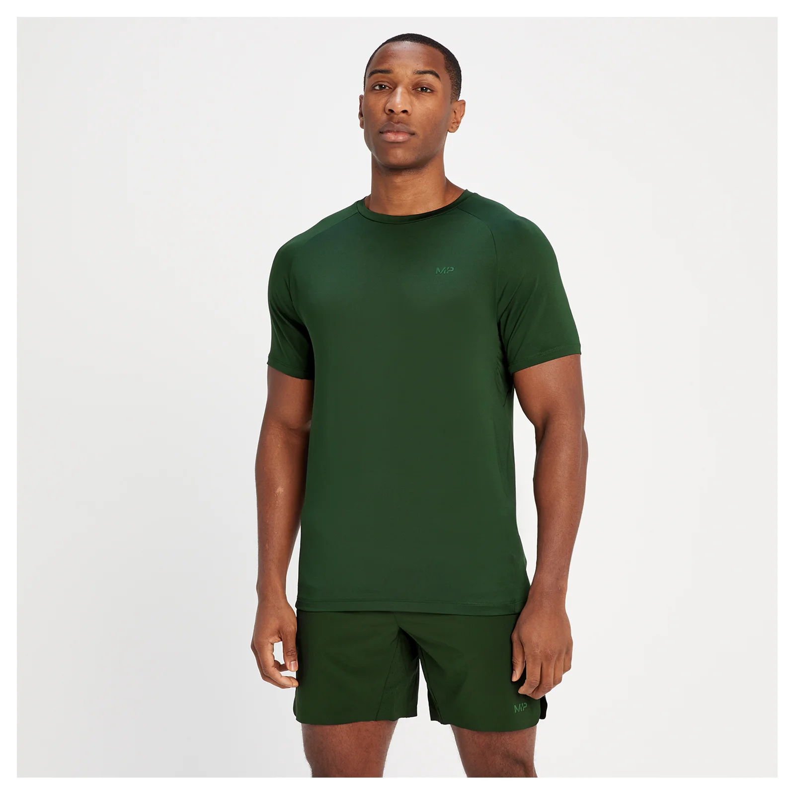 MP Training Ultra Short Sleeve T-Shirt til mænd – Evergreen - XXS Billede 1