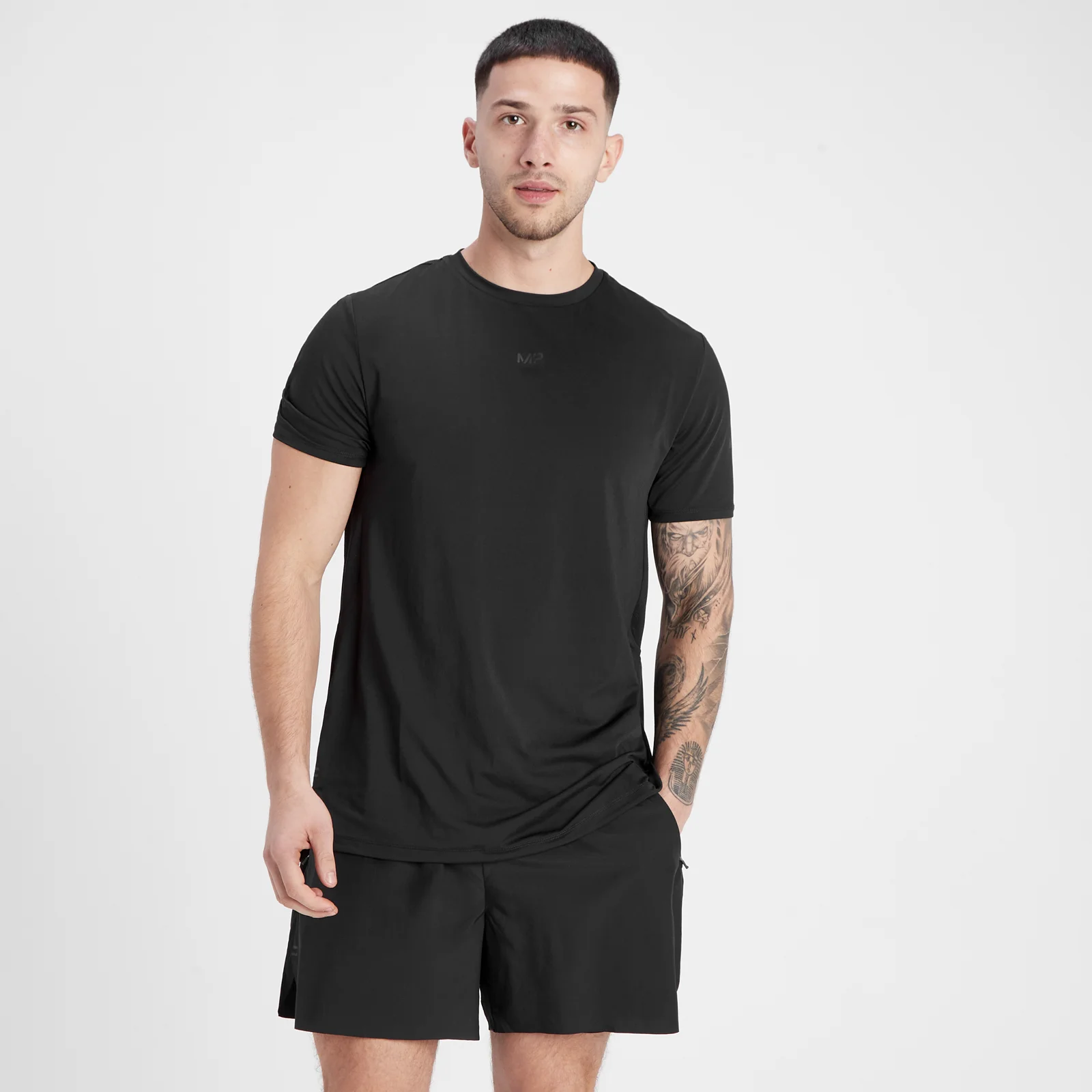 MP Velocity Ultra Short Sleeve T-Shirt til mænd – Sort - XS Billede 1