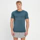 MP Tempo Seamless Short Sleeve T-Shirt til mænd – Smoke Blue