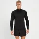 MP Tempo Seamless 1/4 Zip til mænd – Sort