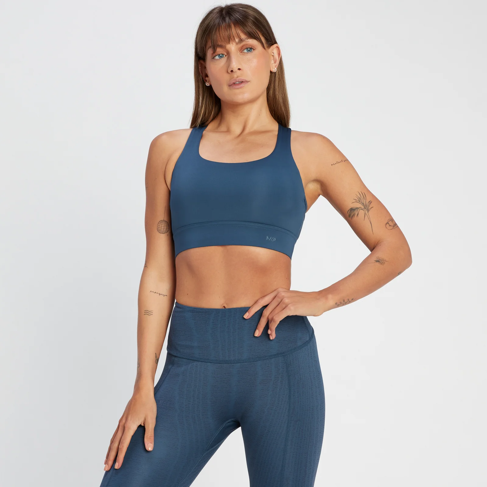 MP Tempo High Support Bra til kvinder – Deep Slate - XXS Billede 1