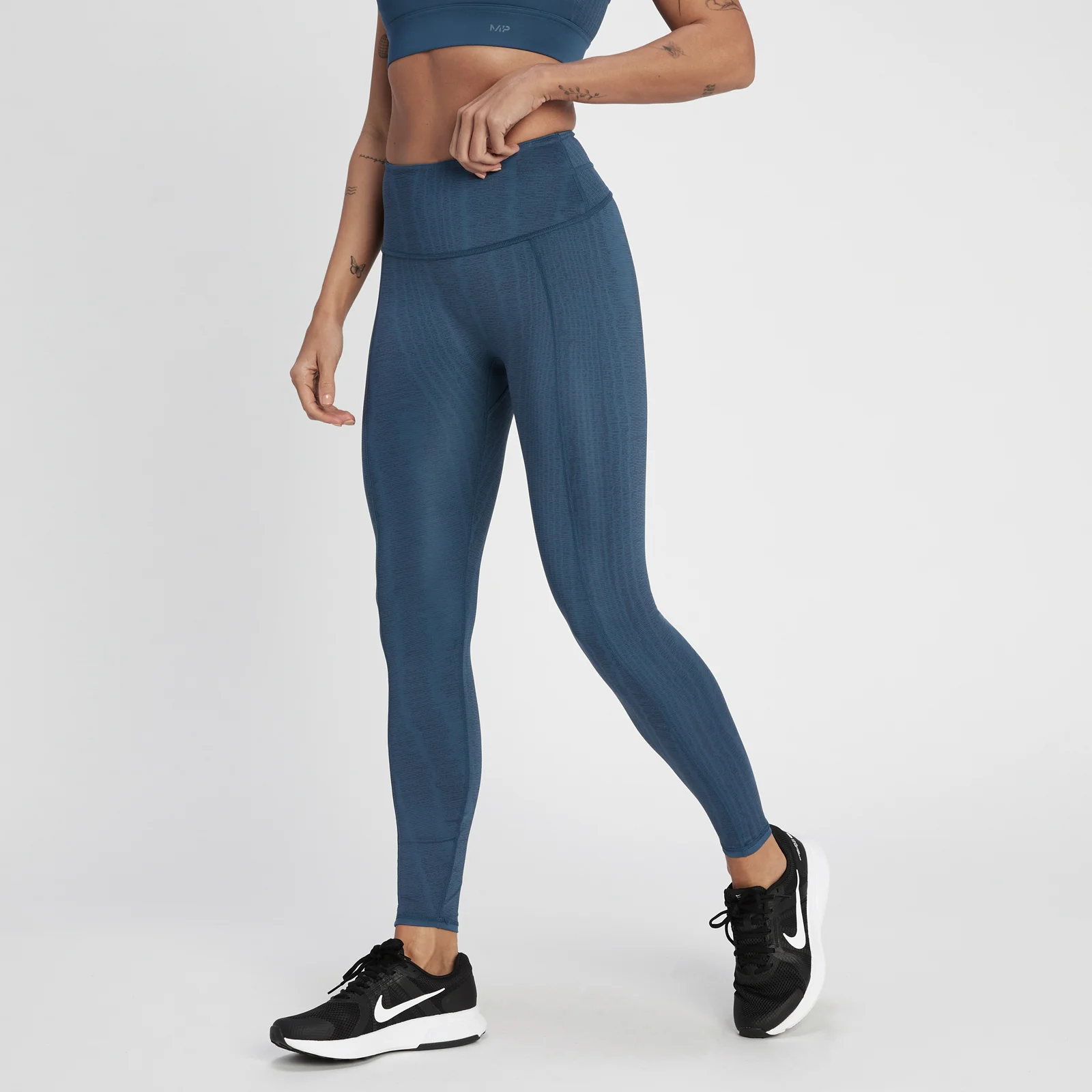 MP Tempo Reversible Leggings til kvinder – Deep Slate - XXS Billede 1