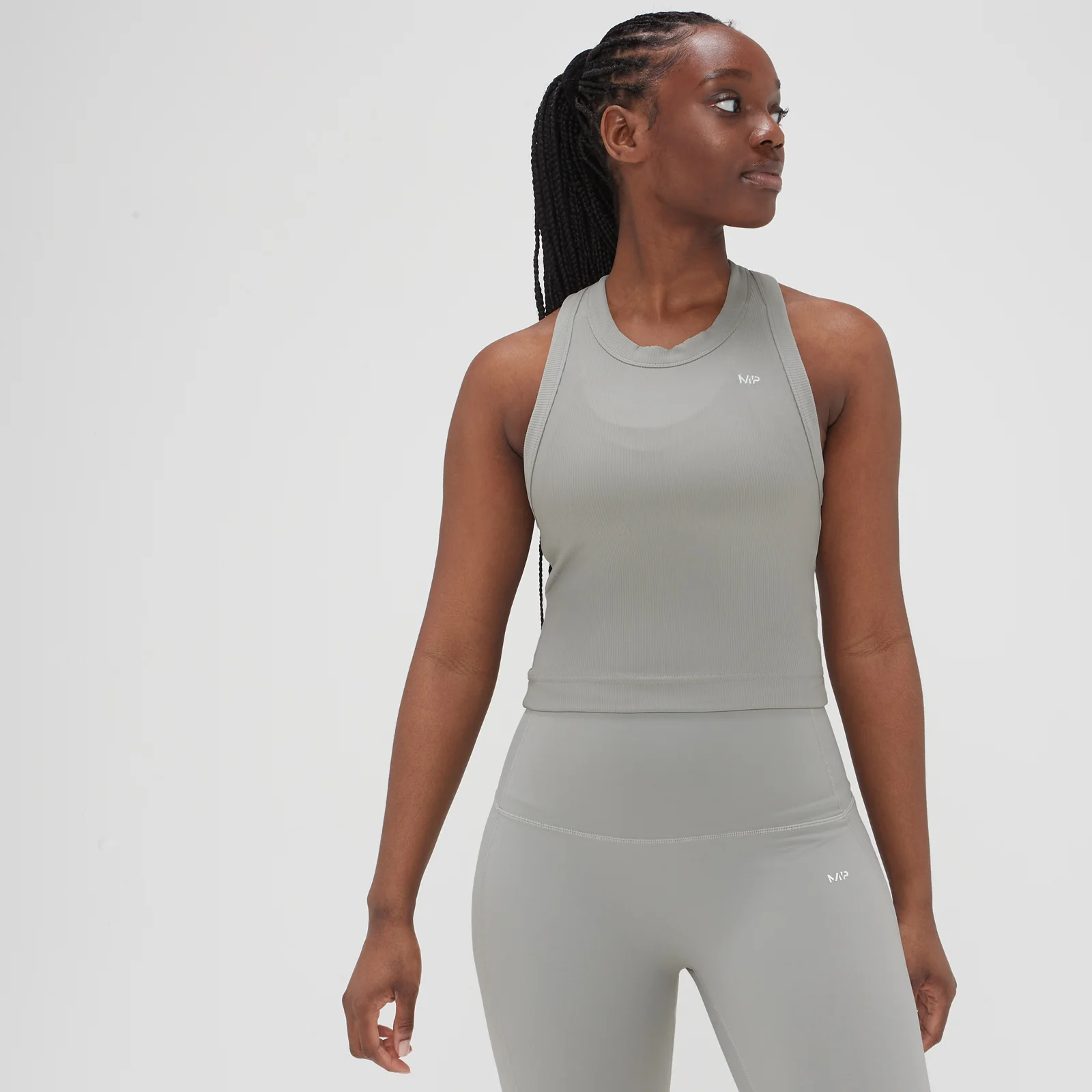 MP Adapt Ribbed Vest til kvinder – Storm - XXS Billede 1