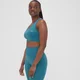 MP Composure Seamless Sports Bra til kvinder – Teal Blue