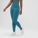MP Composure Seamless Leggings til kvinder – Teal Blue