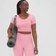 MP Composure Seamless Crop Top til kvinder – Blossom Pink