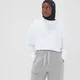 MP Composure Cropped Sweatshirt til kvinder – Hvid